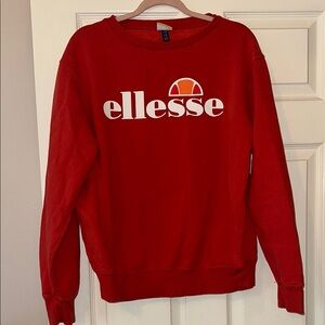 Ellesse Women's Red Sweater
